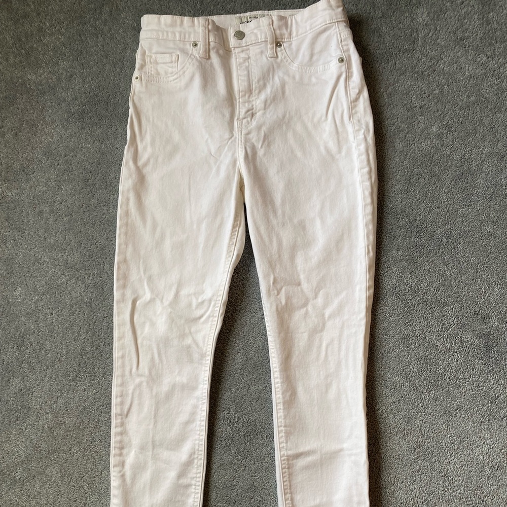 White Lucky Brand Jeans